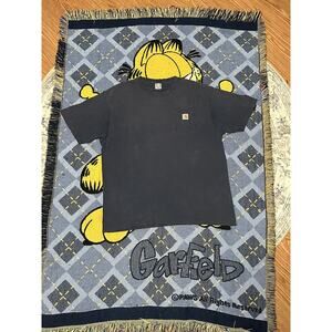 Vintage Thrashed Baggy Carhartt Pocket Tee Shirt